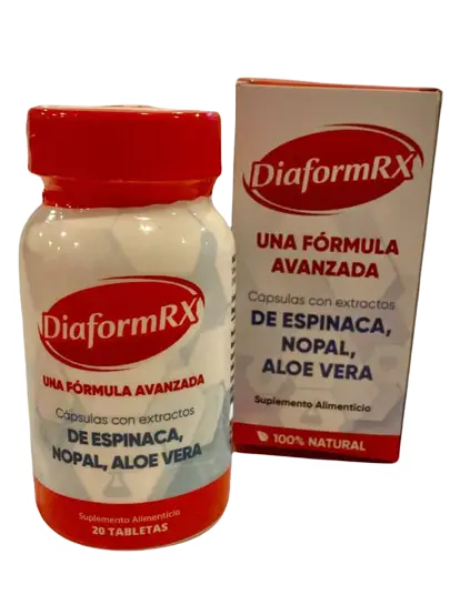 DiaformRX - Suplemento para el control de glucosa